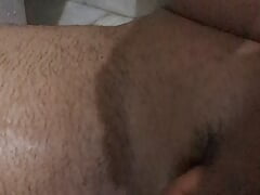 Gay boy masturbation in bathroom