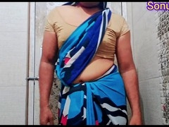 Sissy Navel Play Saree