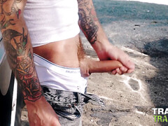 Trailertrashboys, gay trailertrashboys, without a condom