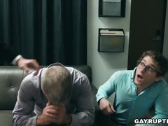 Chris Damned And Ricky Larkin In Watch This Scene As This Rich Boss Fucks His Employee And His Stepson