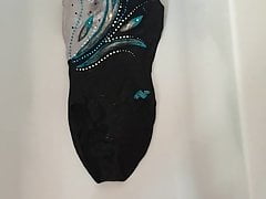 Piss and cum on leotard
