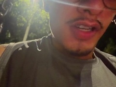 After nutting he inhaled my sweat-soaked lollipop and took out his shot of milk