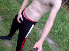 Russian Boy With Mats Fucks, Swears And Humiliates A Virtual Fag