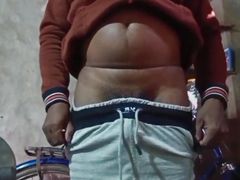 Pakistani daddy show his cock