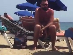 Str8 spy daddy bear at the beach 8