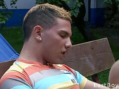 CUTE TWINKS - KISSING, SUCKING and FUCKING - Alfie and his