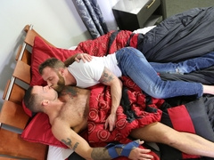 Fine men provide more than just a simple threesome