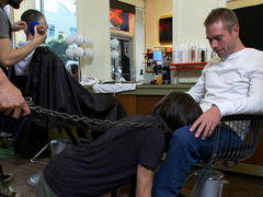 Twink endures plenty of cocks in his cramped hole for surreal pleasures