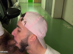 CITEBEUR.COM - Handsome arab stud, bj'ed by another - Part two