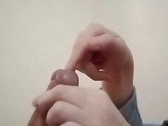 Lonely guy jerking off at home  #15