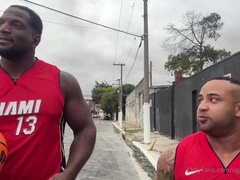 Simoes And Taua Tearing up Jerri Muscle Black Donk