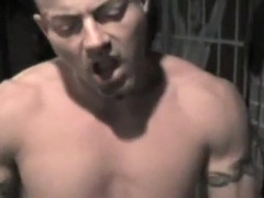 Incredible male in best bdsm, fetish gay sex movie