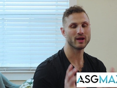 Tatted Jock Wants To Inspires BFF By Barebacking Him Rock-hard