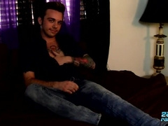 Spectacular Harrison Levi gets his taut bumhole ravaged deep