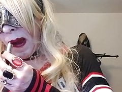 Sexy Gothy Cheerleader (Tease)