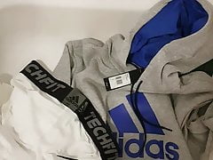 Piss on Adidas print clothes