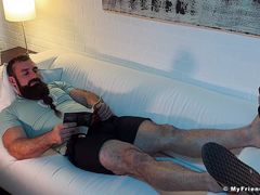 Kinky homo Jaxton shows off his lovely toes from heaven