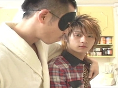 Nice Son-in-law Gets Enticed By His Asian Stepfather In The Ki