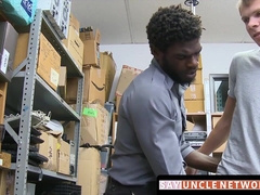 SayUncleNetwork.com - Naked strip search leads to raw anal drilling for young thief