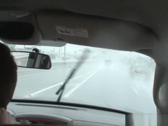 Brice gives Daddy roadhead