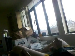 two frat stroke each others nice cocks 2