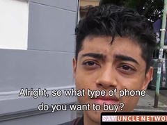 SayUncleNetwork.com - Paid Latino virgin's humid condom-free debut and spunk celebrate