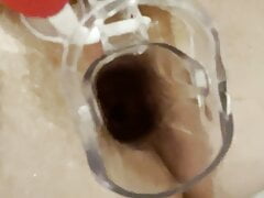 My little hole gaped