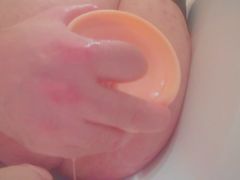Anal fuck big ass with 15 inch dildo