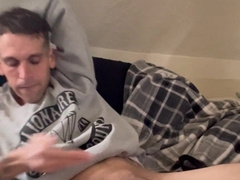 Stoner man milks