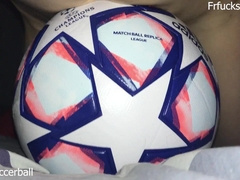 #17 I fondle my adidas champions league soccer ball