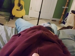 One camera angle of me peeing all over myself then masturbating off.