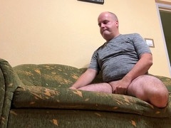 Fucking machine, old man small cock, ass-fuck