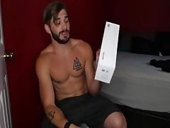 Nathan try his new sextoy