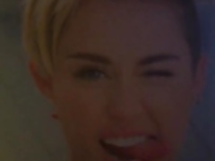Miley cyrus cum tribute