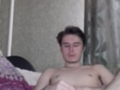 Wooly Lad with Fabulous Spunk-Pump Wanking