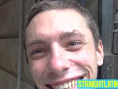 Sensual guy Uber became a slave to intense ass pounding from two horny strangers