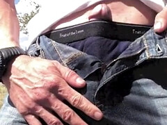 Pissing myself at a rest stop