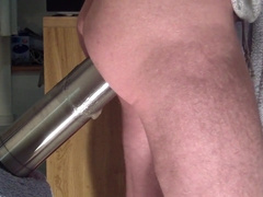 Real steel - hard anal work with hard dildo 4