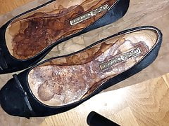Cum on GF Flat Ballerinas (24. Shot)