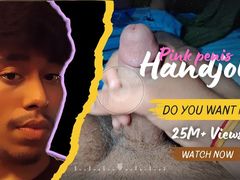 2 POV Video of Pink Light Indian Penis Erection Video