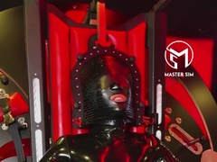 Love Glove victim, rope to restrict tabouret and brim