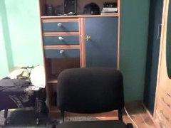 With His Plaid Shirt