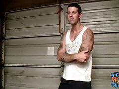 Straights thugs Lex Lane and Cayden Priar jerk off together