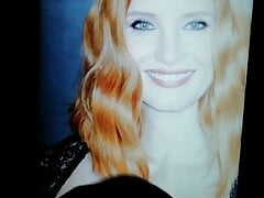 Jessica Chastain cum tribute