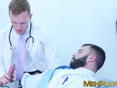 Dr Diego Reyes face fucked and rammed the ass of medical intern Sean Weiss