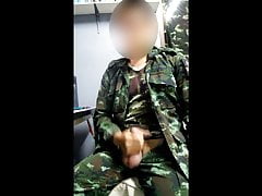 HIROSHI :  ROYAL THAI ARMY JACK OFF