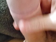 When your girlfriend is a dominatrix and forbids sex with her, you have to caress your big penis yourself #4