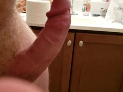 Edging toughest man sausage ever to dual pop-shot!