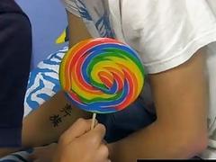 Gay twinks Conner Bradley has to get back to work, but real life bf