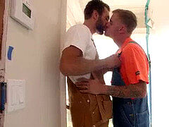 roomies Catch Repair guys romping In Their Apartment